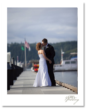 Erica and Robert held their ceremony at the Alderbrook Spa on the Hood Canal.  As one waiter told us, "Don't even try, you'll never run out of things to take pictures of here".  The bride was as gorgeous as the location and the weather was fabulous.