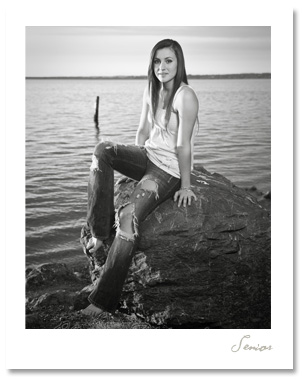 Ashley had a fabulous senior session with a great mix of urban grunge, soft nature and fresh seaside locations.  Very versatile!
